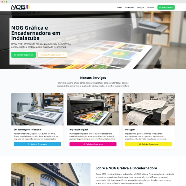 Site NOG Gráfica
